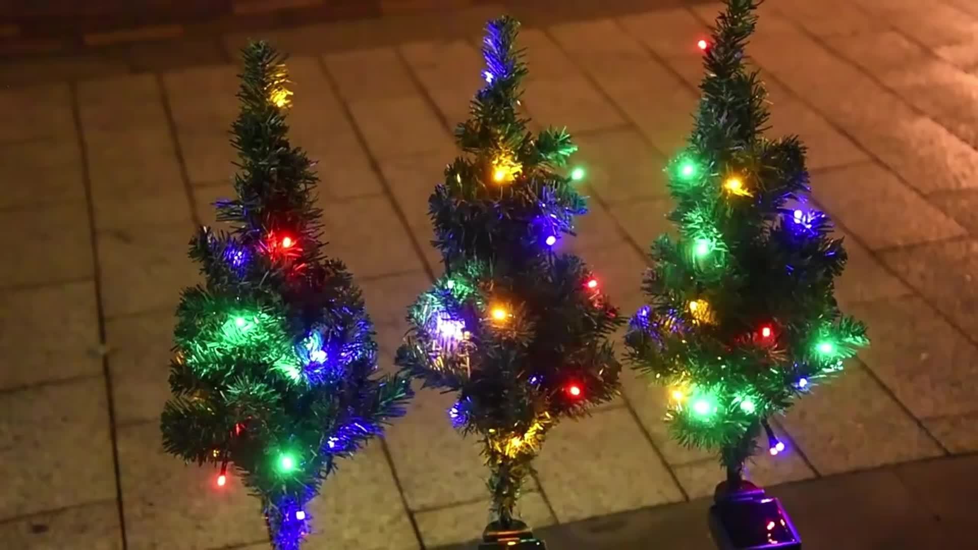 Waterproof Christmas Tree Lights 600mah - Temu