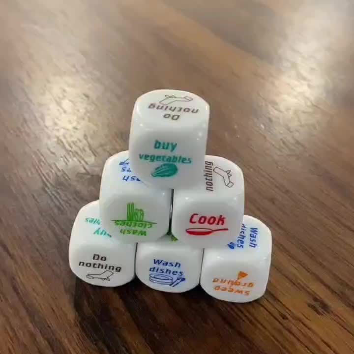 Housework Dice: Creative Small Gifts For Couples - Temu