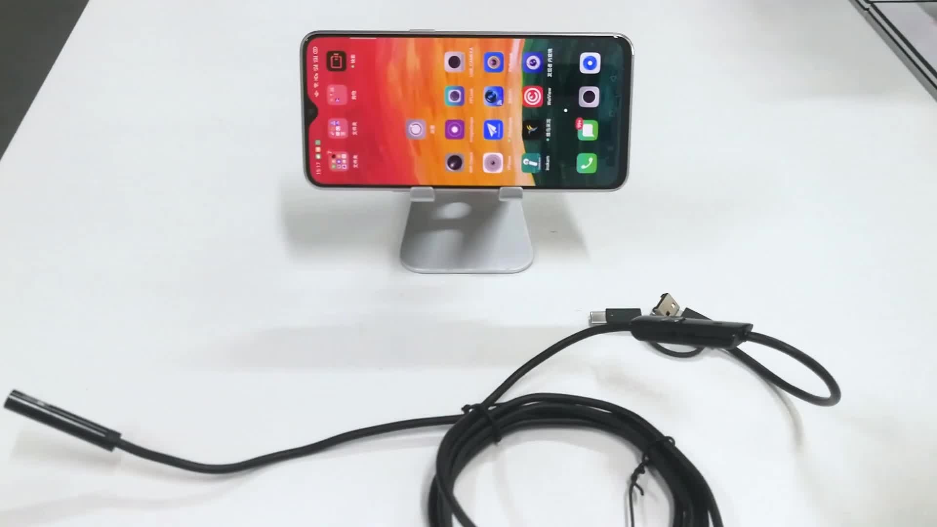 1Pc Endoscope 3 In 1 Ports Usb Micro Usb Type C Borescope Inspection Camera  Hd Camera Auto Repair Tool For Android - Automotive - Temu