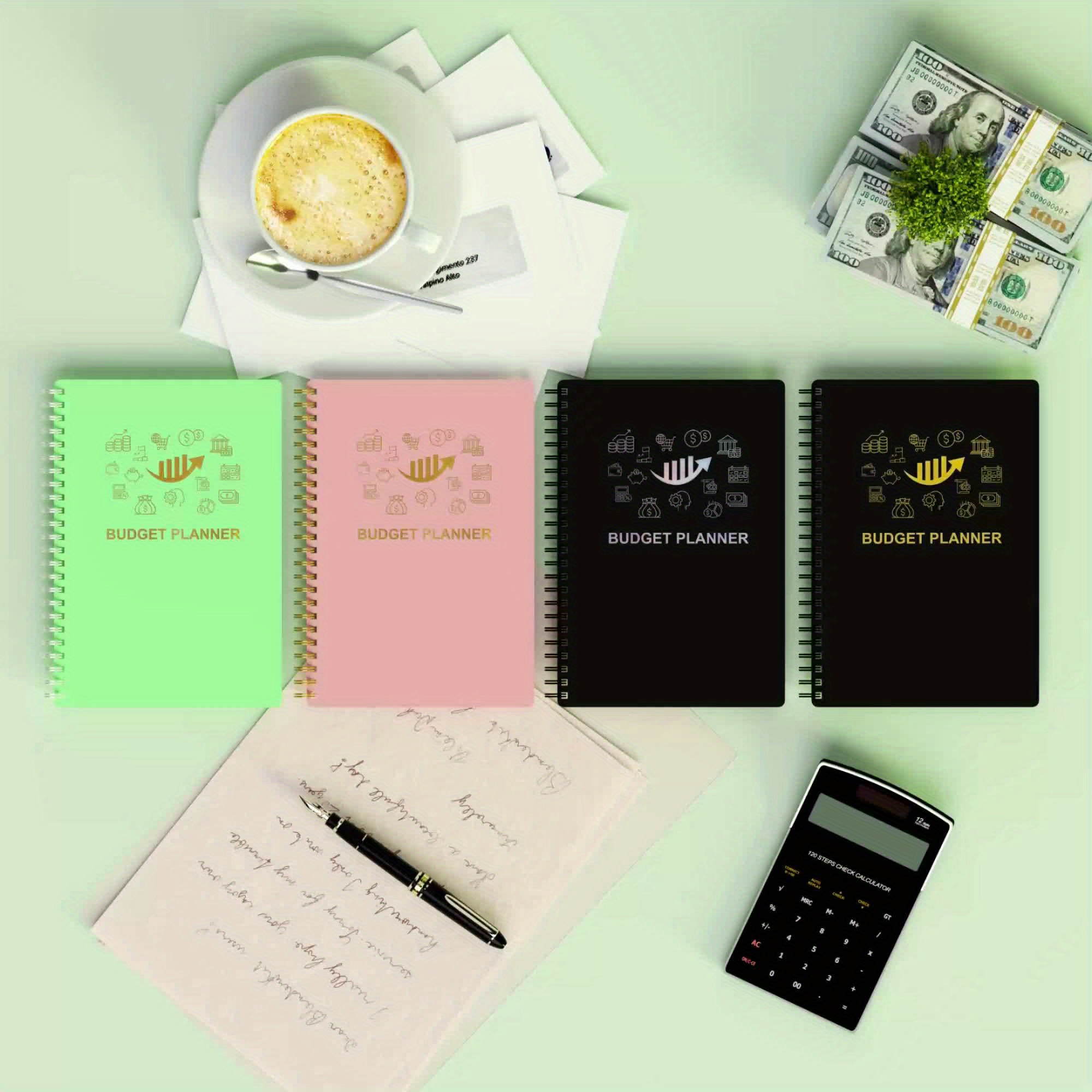 Kore Studio Budget Planner: Get Your Finances Organized & Managed  Effectively - A5 Undated Notebook, 100gsm Paper