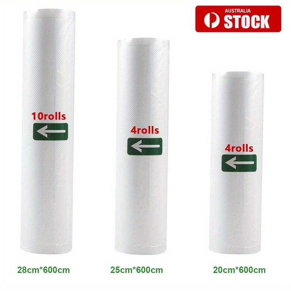 TEMU Vacuum Sealer Bags 4/10rolls For , Meal, Great For Vac Storage, Meal Prep Or Sous Vide