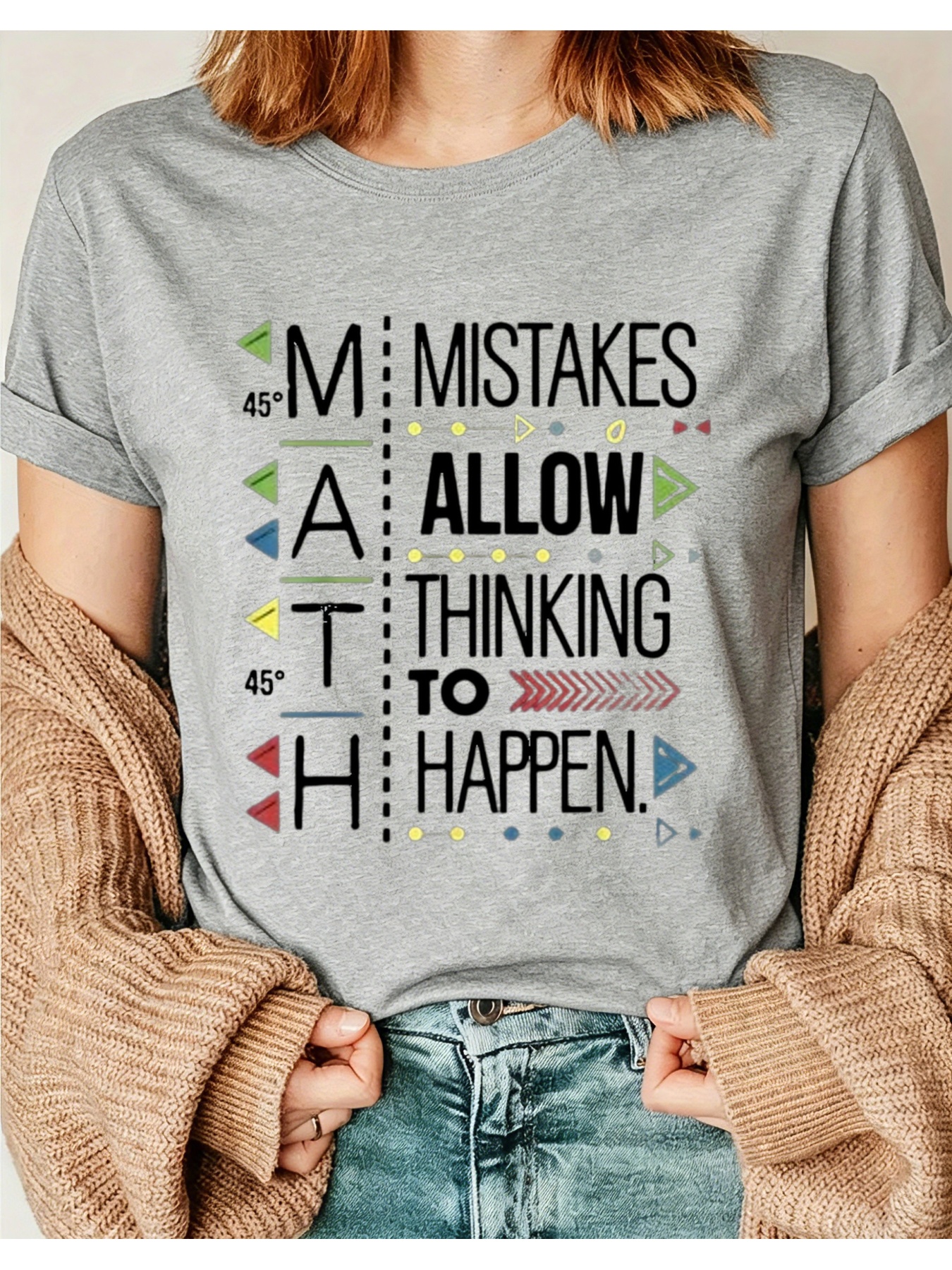 math.T専用 math t shirt sold on Temu United States