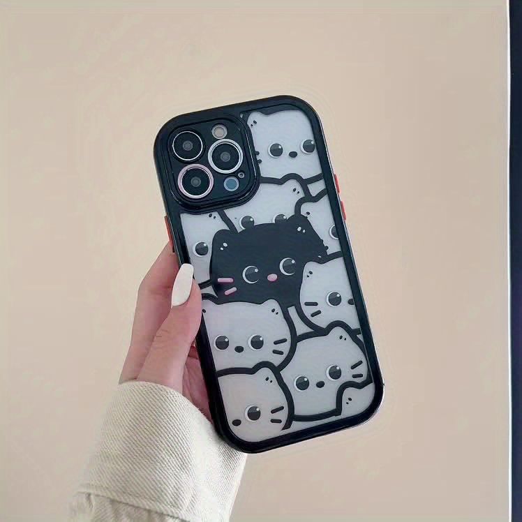 Funda Teléfono Móvil Diseño Color Cremoso Iphone 14 13 - Temu