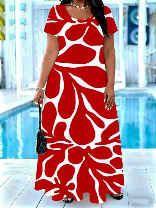 red and white dress plus size LIMITED COLLECTION Plus Size Red Gingham Puff Ball Mini Dress