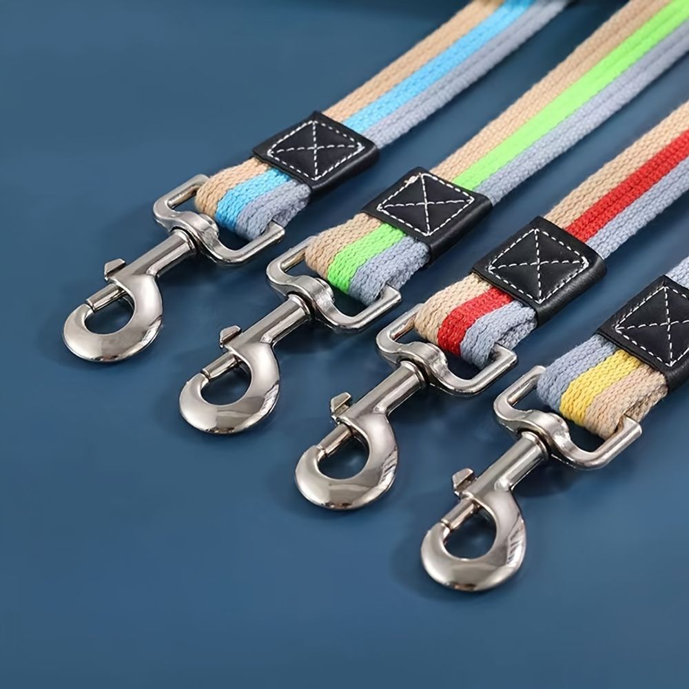 Thickened Pet Canvas Traction Rope for Dog Training