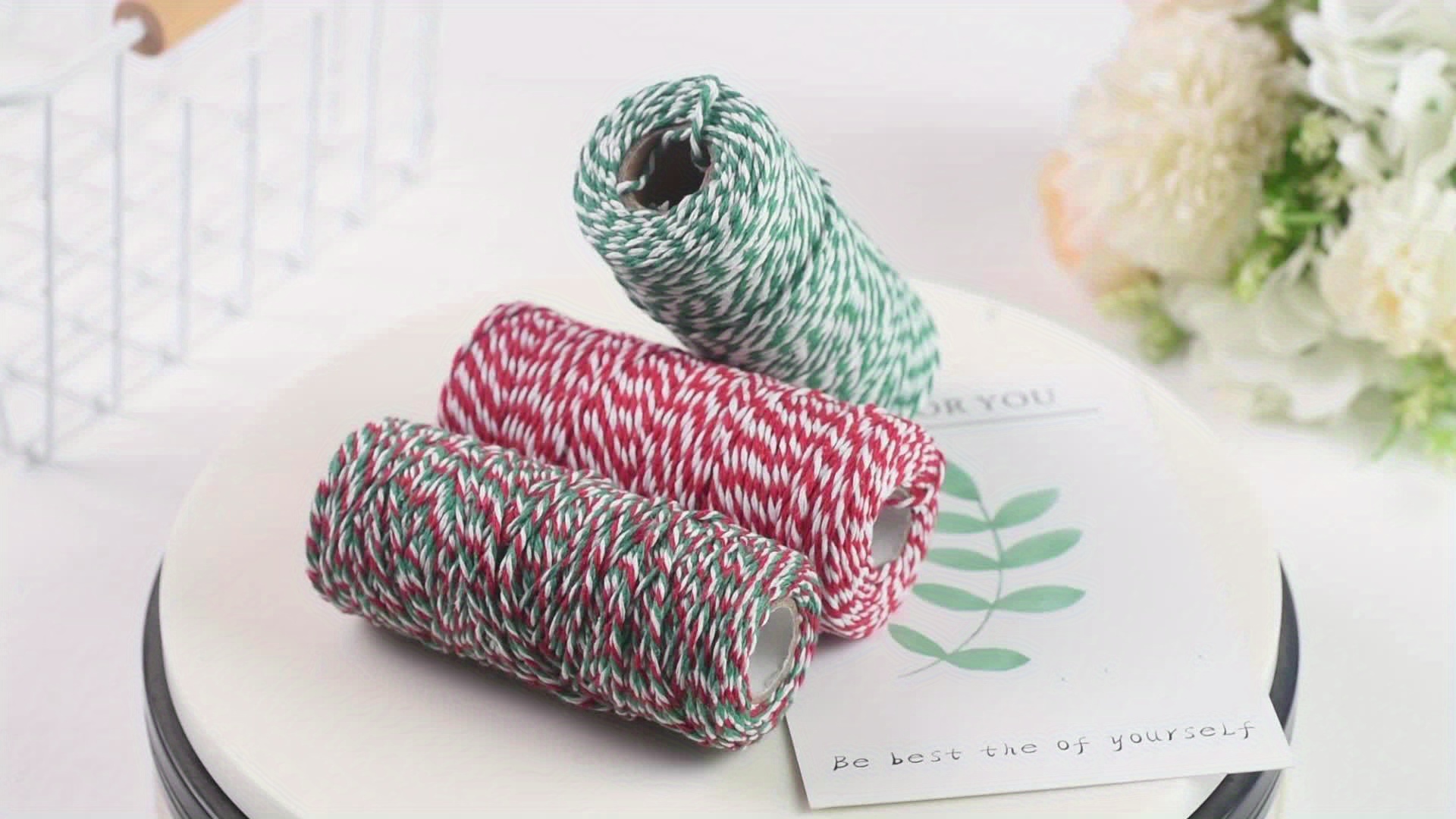 Cotton Bakers Twine String Gift Wrapping Holiday Twine - Temu