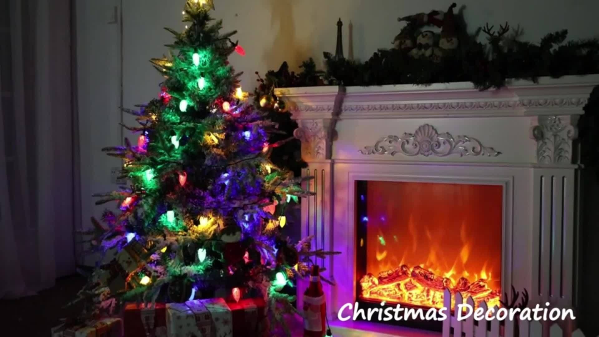 Christmas Shop Toyland® - Guirnalda de luces con pilas, 20 luces LED  azules, impresionante decoración del hogar, decoración de boda, uso en  interiores