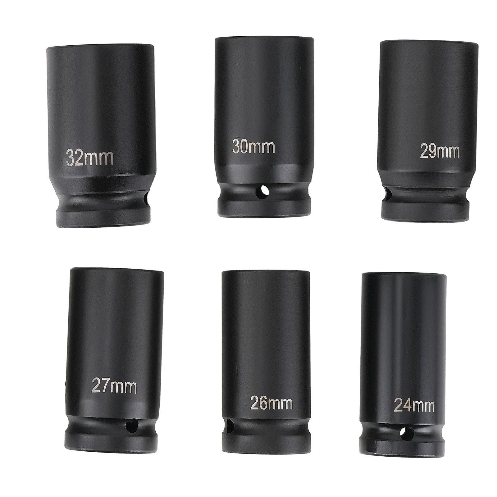 12pcs 3/4" Drive Deep Impact Socket Set