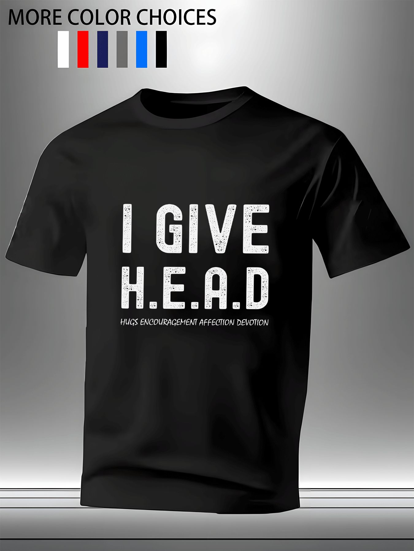 mens casual trendy h e a d graphic t shirt with hugs encouragement     slogan mens fashion for adults men casual   outfit 220  offer