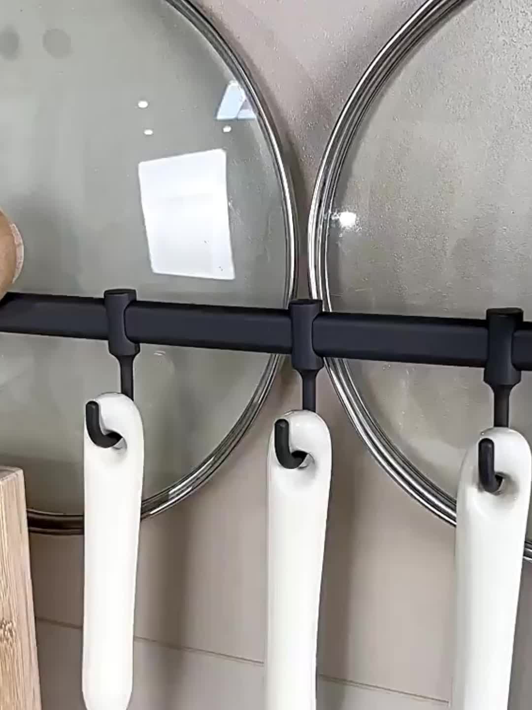 Barra de pared magnética para estante de utensilios de cocina 30x6.5cm  WENKO