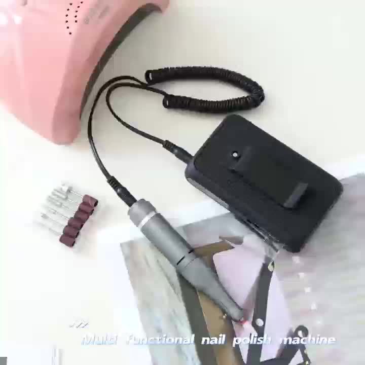 Portable Electric Nail Grinding Machine with 7 Bits