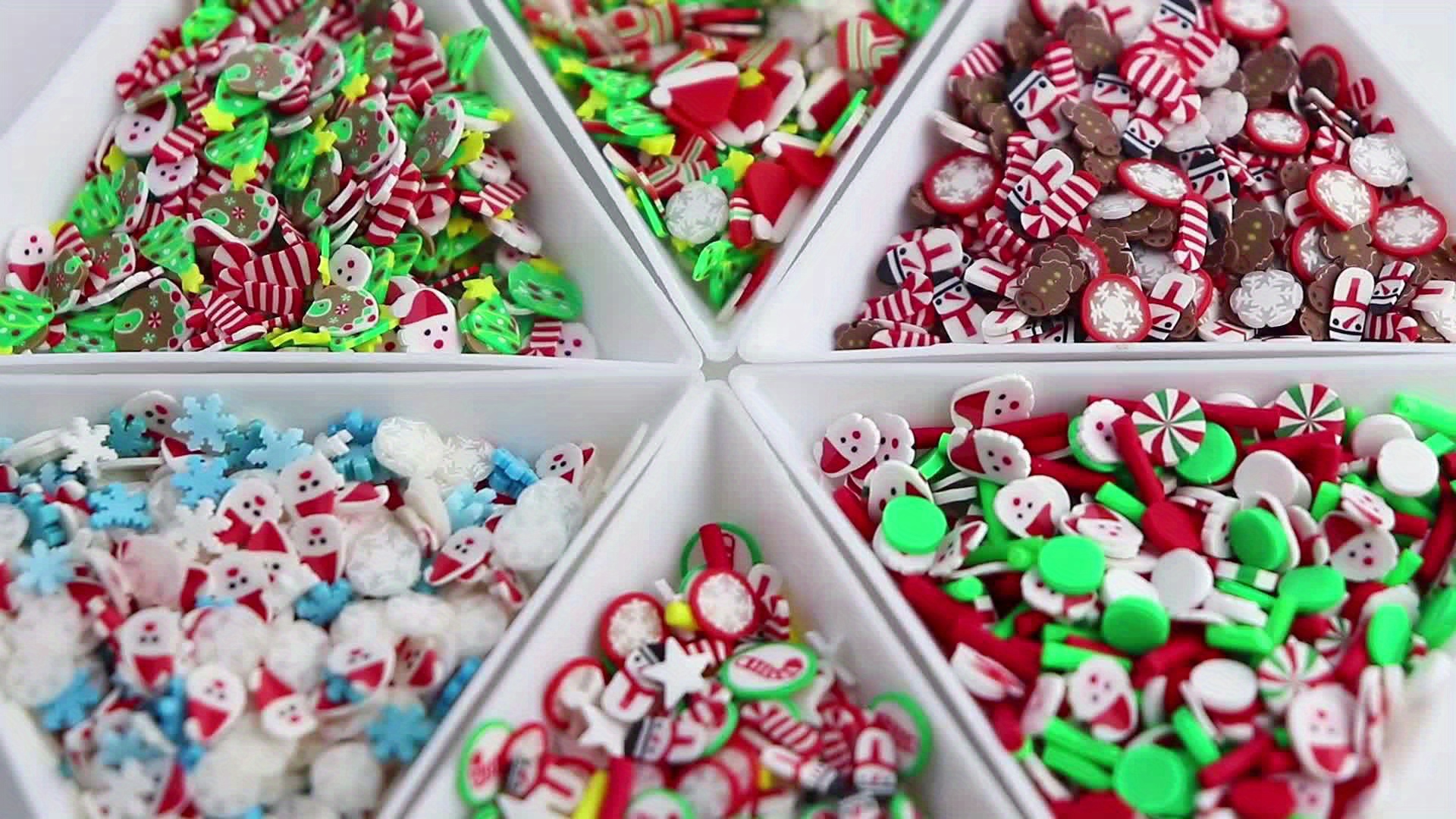 Mixed Christmas Polymer Clay For Epoxy Resin Mold - Temu