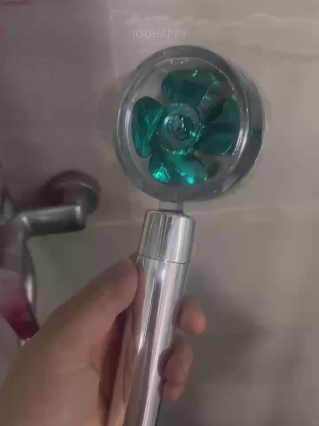 Boosting Shower Head for Super Pressurized Water Flow