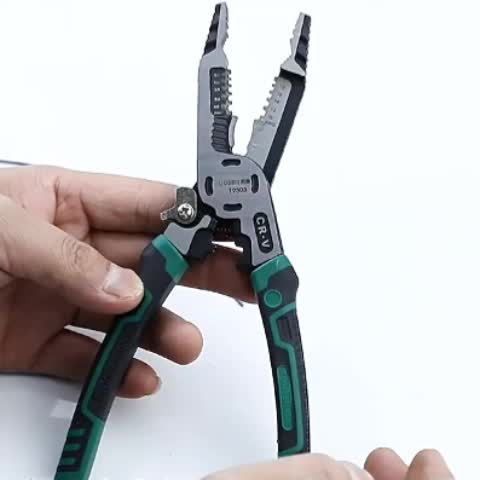 Duogalia 10-in-1 Wire Stripper Pliers, Cable cutters, 9