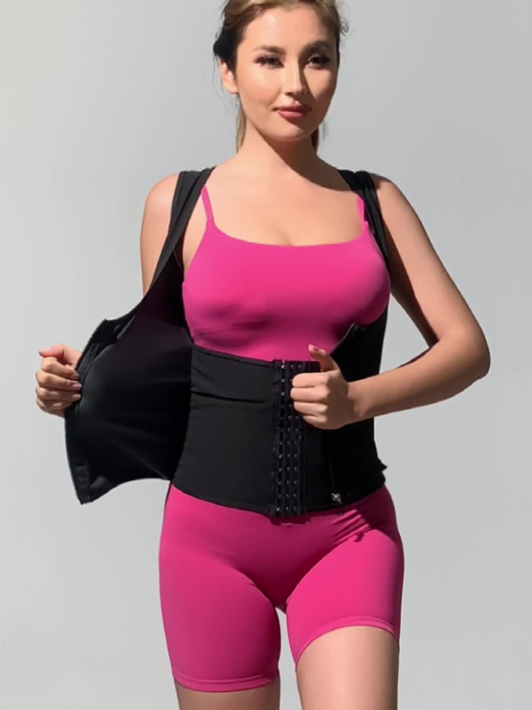 Women Fitness Hot Shapers Sauna Activewear Vest Waist Trainer
