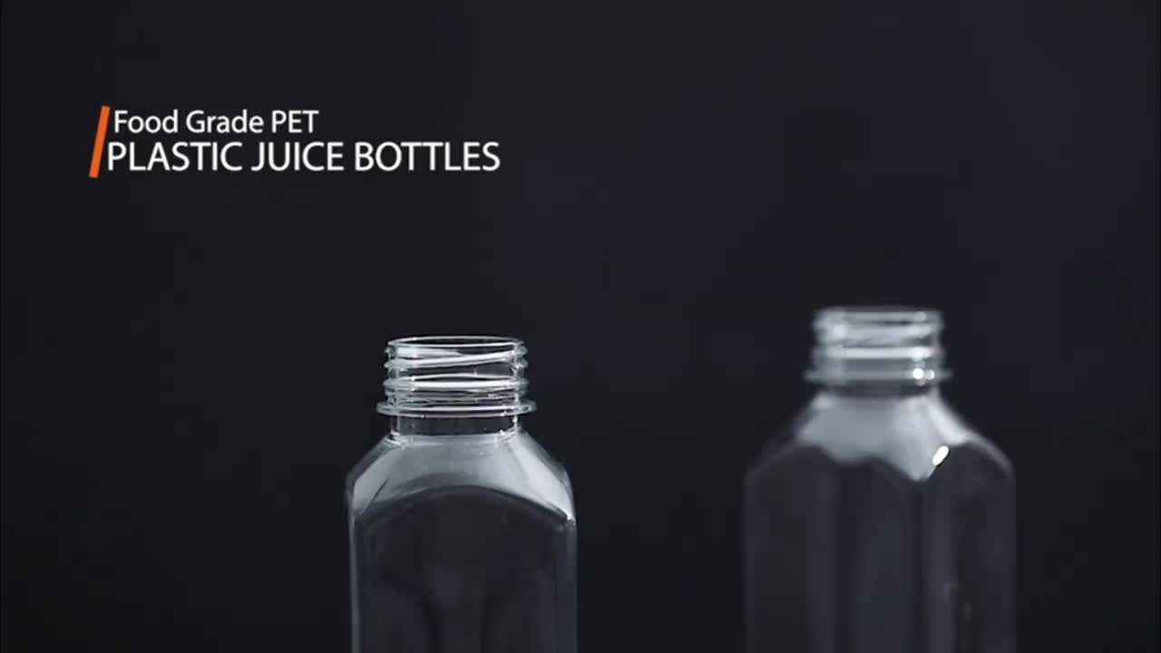 Plastic Juice Bottles With Black Tamper Evident - Temu