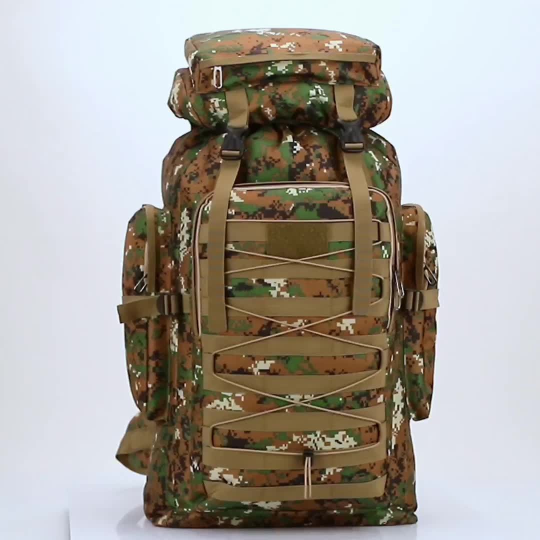 New Travel Bag Camouflage Waterproof Backpack Hiking