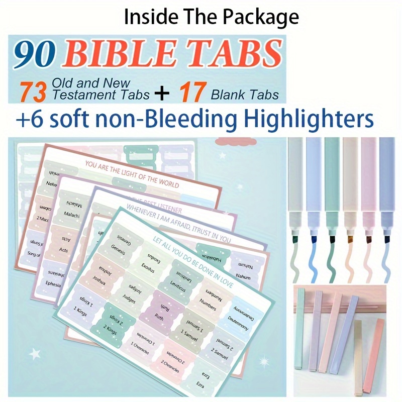 Bible Highlighters No Bleed - Temu