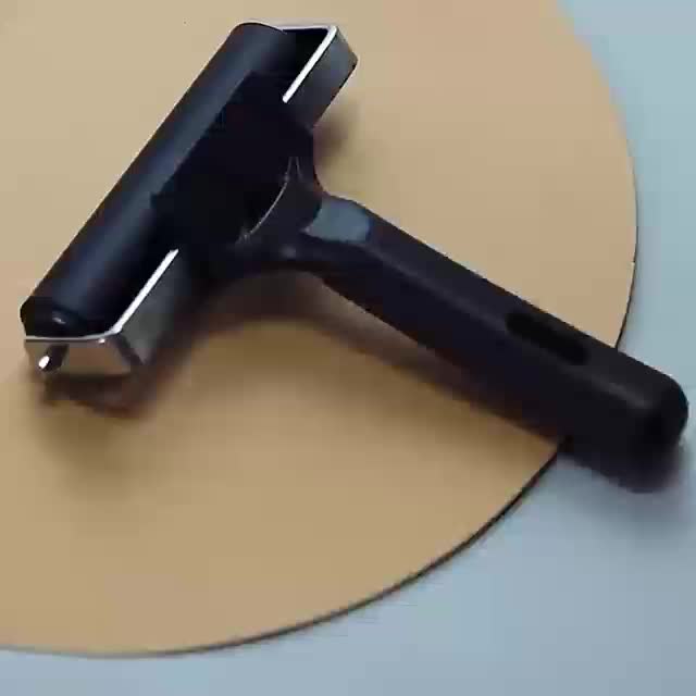 Sansheng 2 Pcs Rubber Roller Brayer - 2.2 and 4 inch Brayer Roller - used for Printmaking