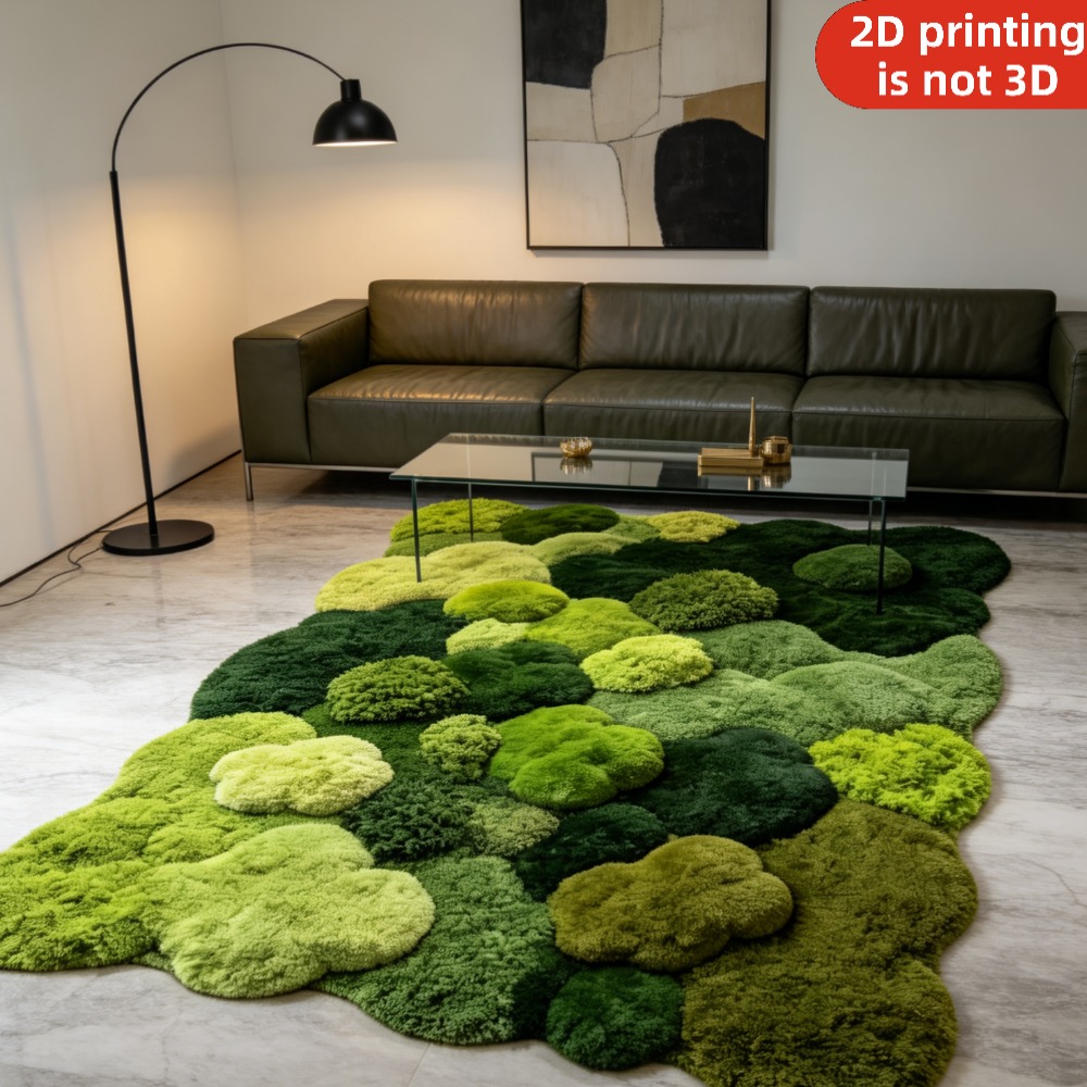 abstract rug sold on Temu United States