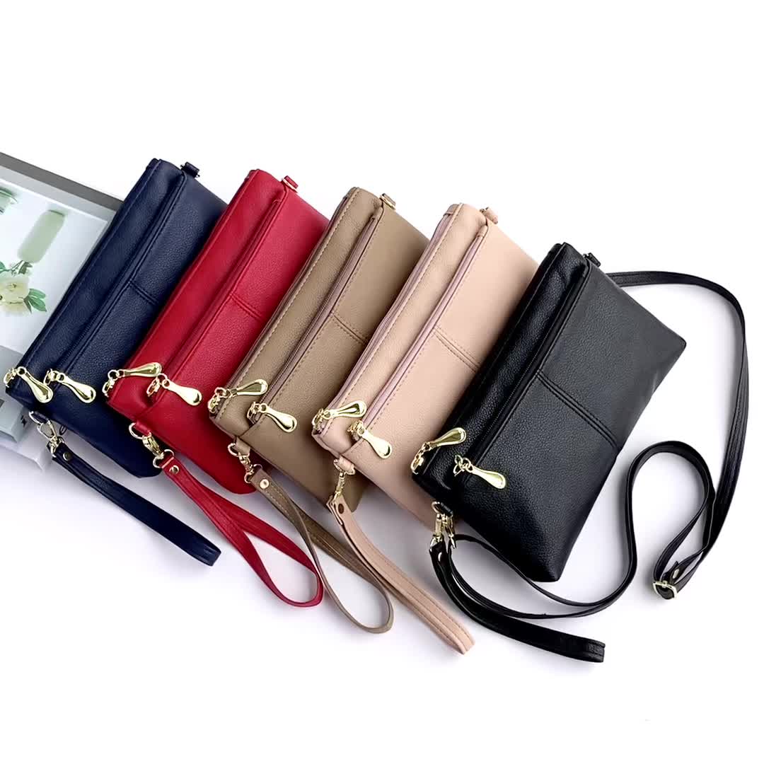 Ondy Letter Graphic Clutch Purse, Women's Pvc Long Wallet, Zipper Handbag  With Wristlet - Temu