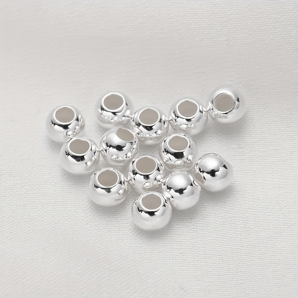 Disc Spacer Beads in Sterling Silver 11.5mm Round