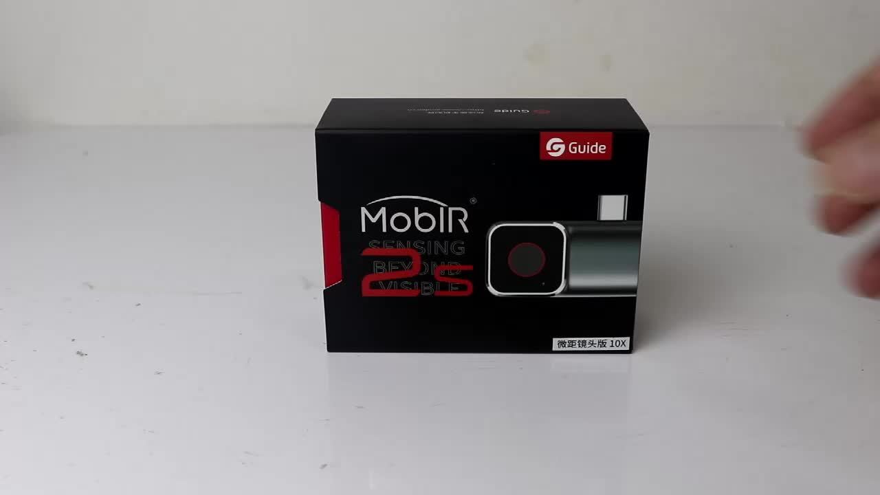 MobIR 2S AutoFocus Cámara de imágenes térmicas con lente macro 10x, visión  nocturna, alta resolución IR 256x192, frecuencia de actualización de 25 Hz