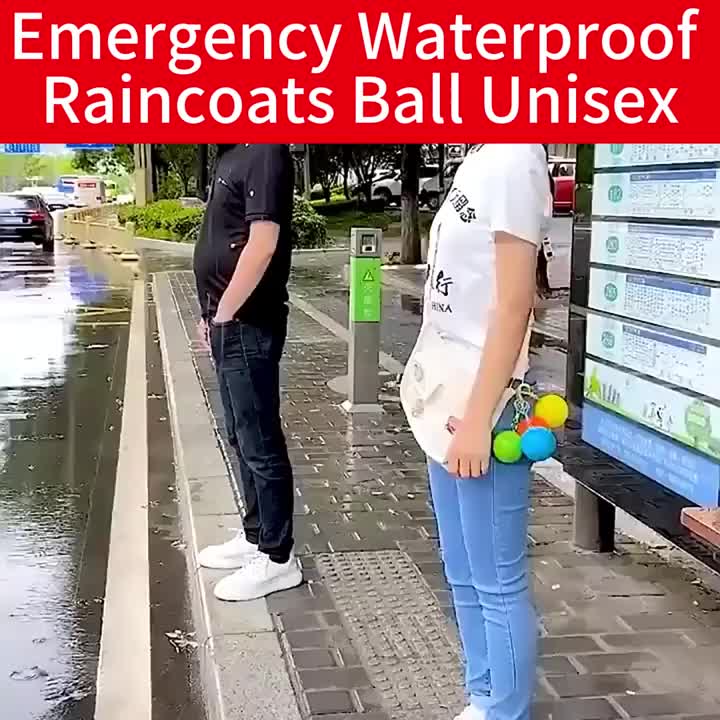 Spherical Compression Raincoat Waterproof Outdoor Cycling - Temu