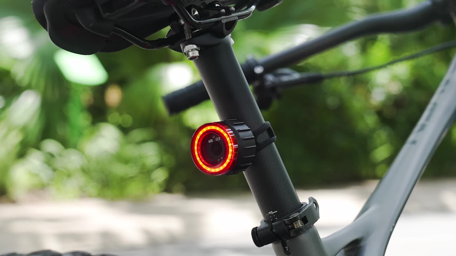 Brink blive irriteret legeplads Smart Bike Rear Light Auto Start Stop Brake Sensing Led Rechargeable  Cycling Taillight With Safety - Sports & Outdoors - Temu Germany