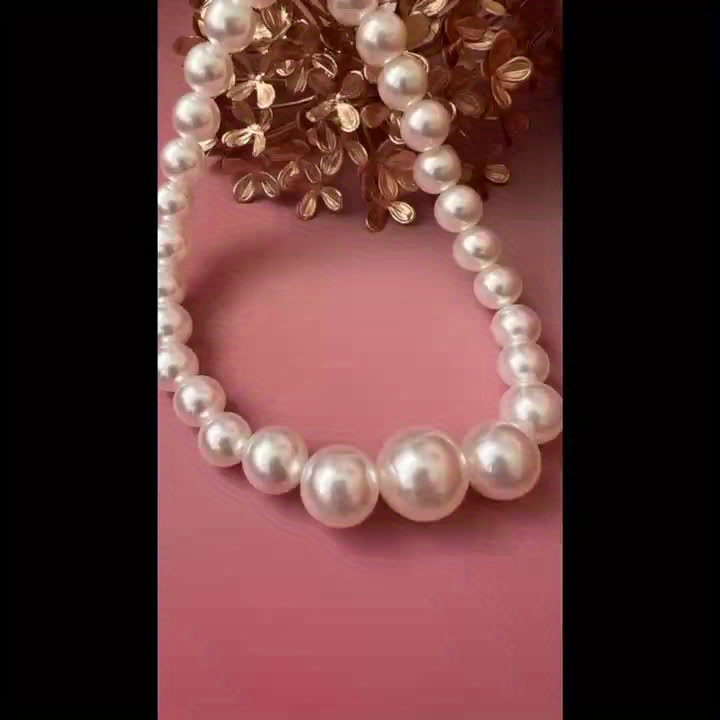 Baroque Fashion Necklace, Luxurious French Style