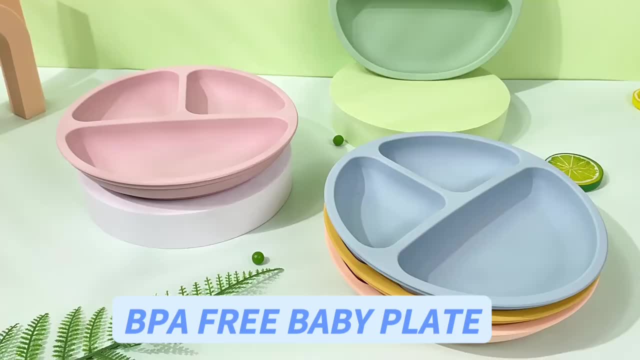 Wee me Suction Plates for Babies & Toddlers - Toddler Utensils - Silic –  Silicocobaby