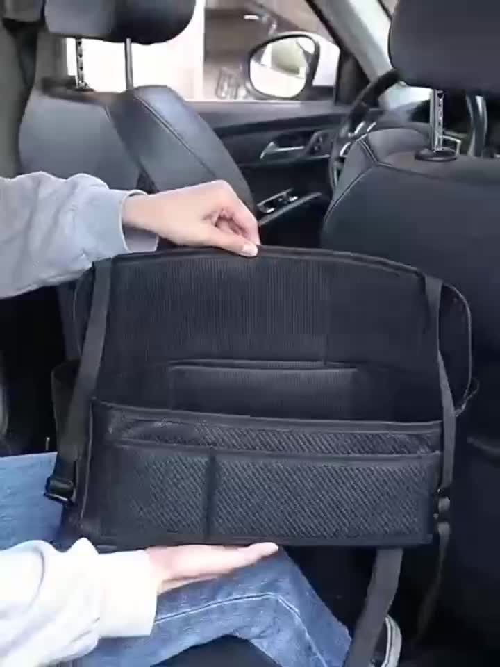 SIMPLYAUTO Car Seat Storage And Handbag Holding Net Car Net Pocket Handbag  Holder Hanging Storage Bag