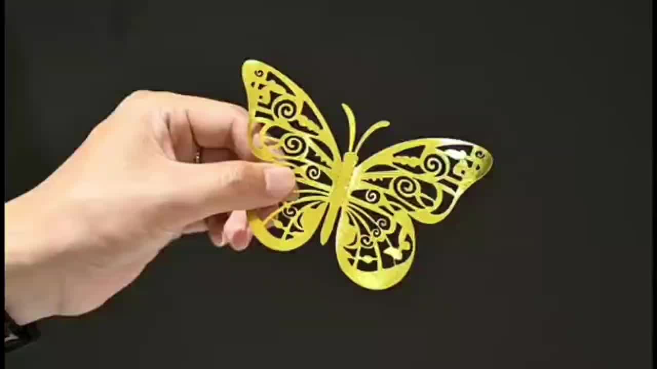 3d Butterfly Wall Decals For Home Nursery Classroom Kids - Temu