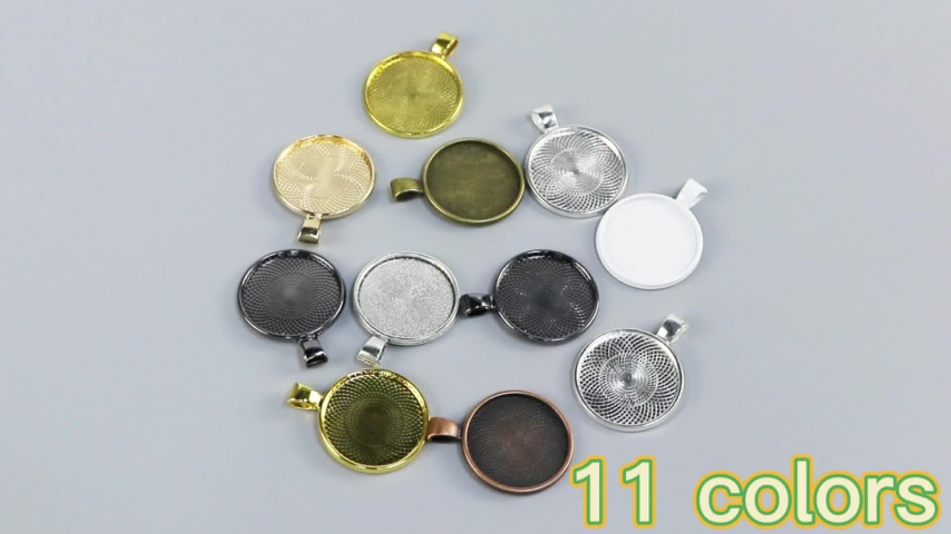 Stainless Steel Round Blank Bezel Set, Including Pendant Trays, Glass  Cabochon Trays Pendant Blanks For Jewelry Making Diy Findings - Temu  Philippines