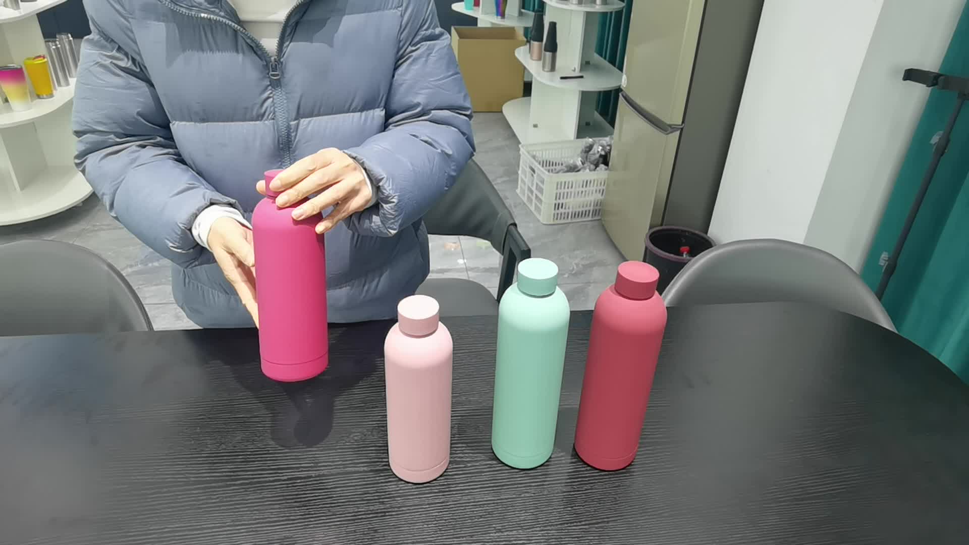 Watersy Insulated Water Bottles With Handle Stainless Steel - Temu