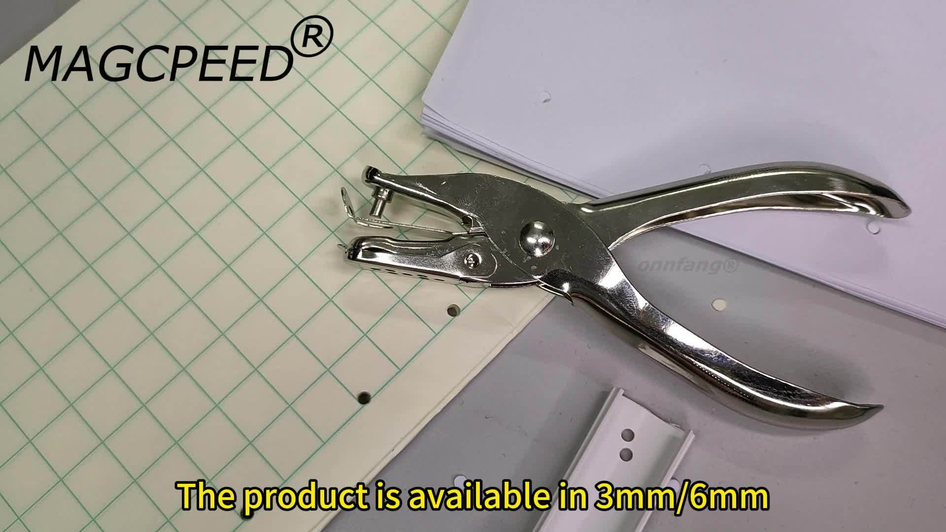 1 Pc Metal 6mm Pore Diameter Punch Pliers Single Hole Puncher Hand Paper  Scrapbooking Punches 1-8 Pages Paper Hole Puncher - Hole Punch - AliExpress