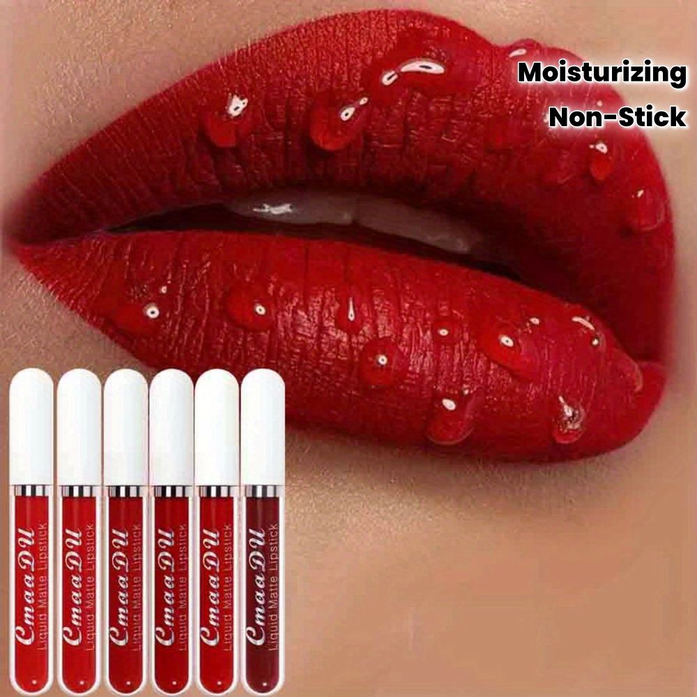 6pcs Waterproof Quick-Dry Liquid Makeup Brush Set