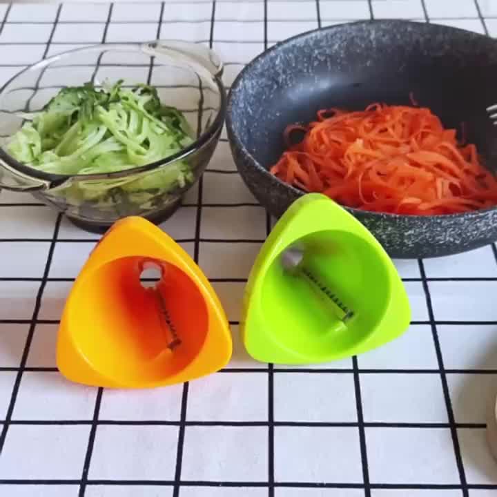  1PC Vegetable Slicer Funnel Model Shred Device Spiral Carrot  Salad Radish Cutter Grater Cooking Tool Kitchen Accessories Gadget: Home &  Kitchen