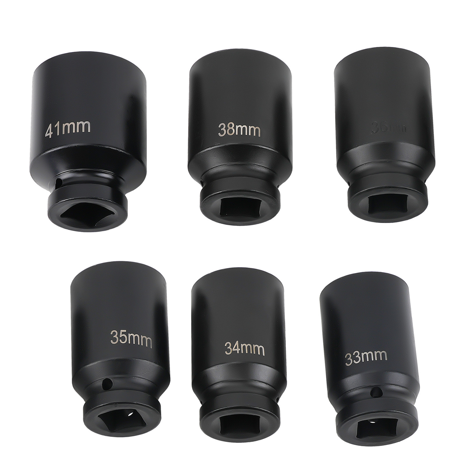 12pcs 3/4" Drive Deep Impact Socket Set