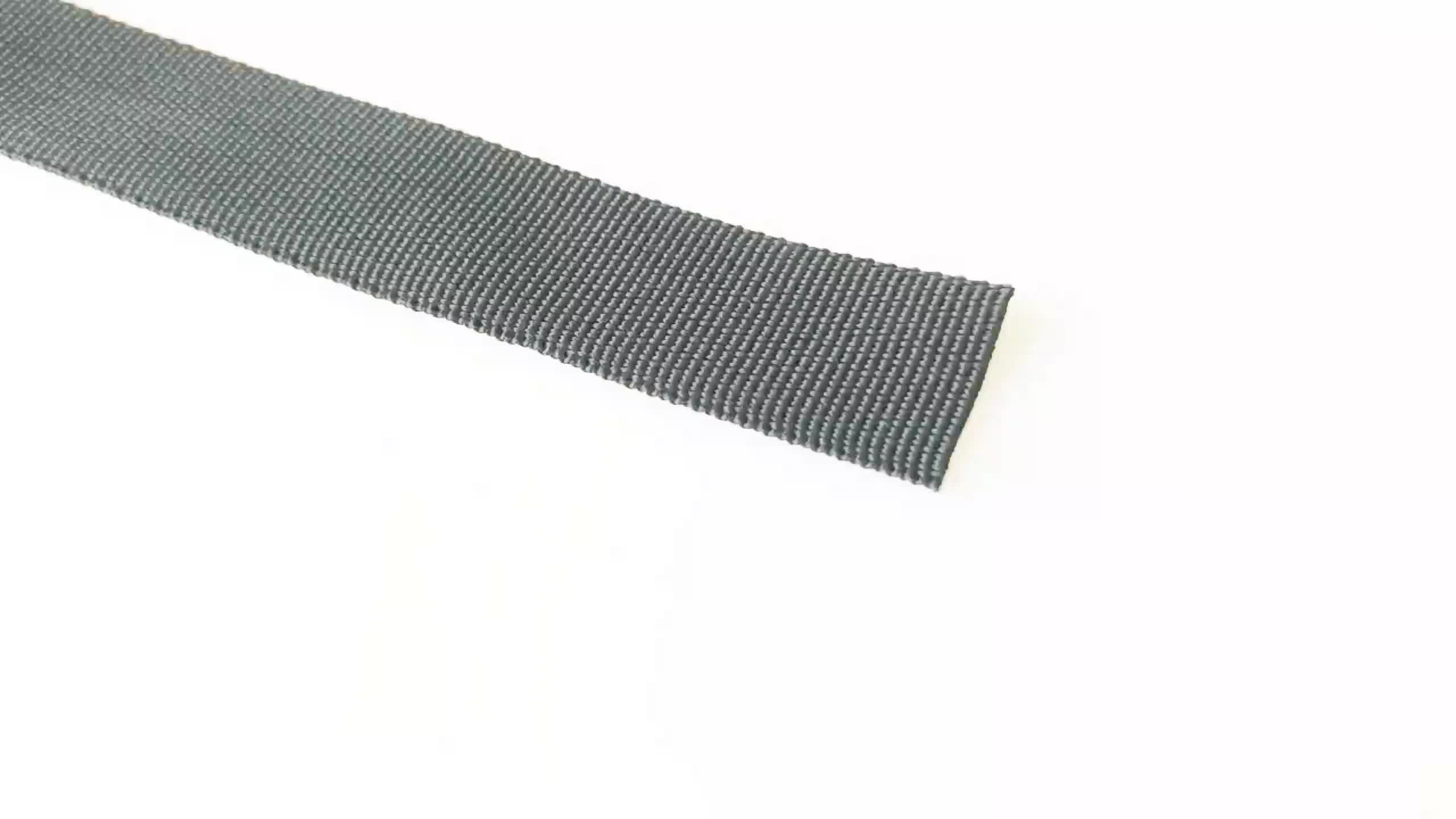 LIUSM 10 Yard Nylon Webbing Strap,Black Durable Flat Straps for