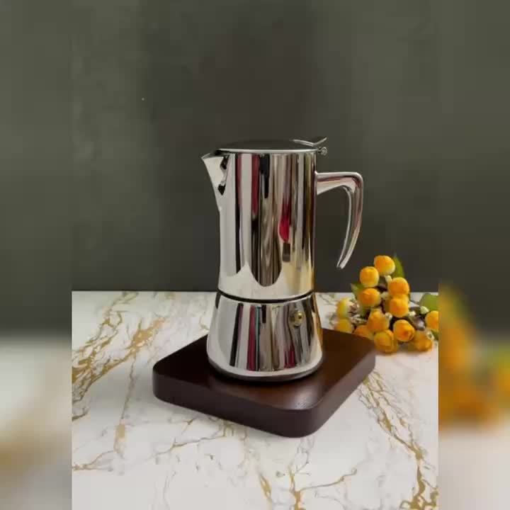 Stainless Steel Moka Pot