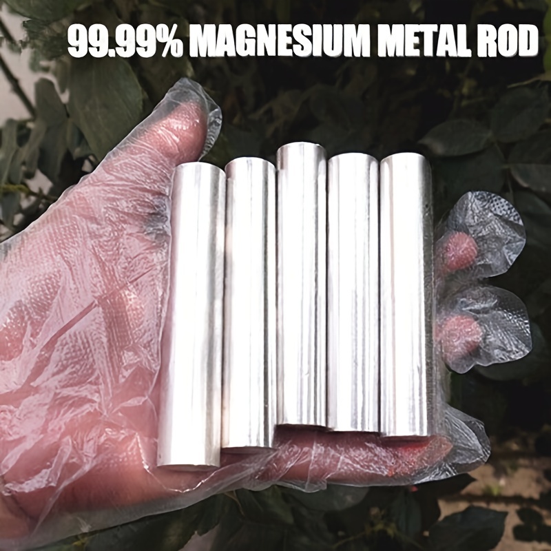 Alliage magnésium tige Camping survie allumeur magnésium métal tige Mg  haute pureté haute qualité Camping accessoires