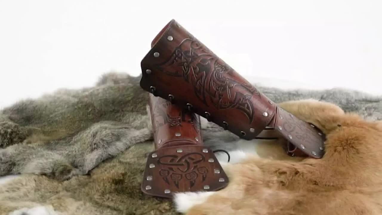 The Warrior's Arm Bracers - Embercraft Creations