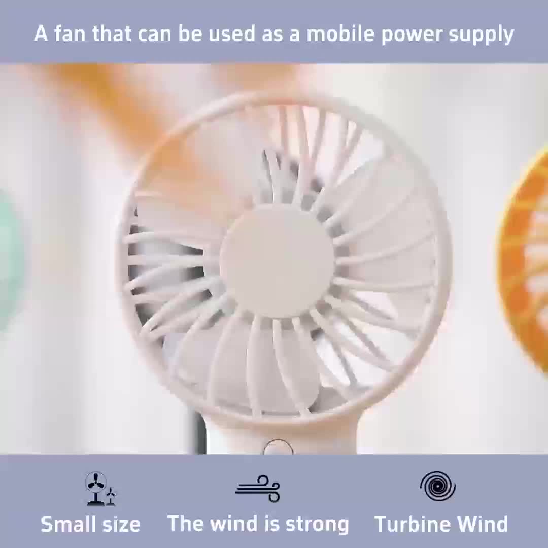 Portable Usb Mini Hand held Small Fan Rechargeable Power - Temu