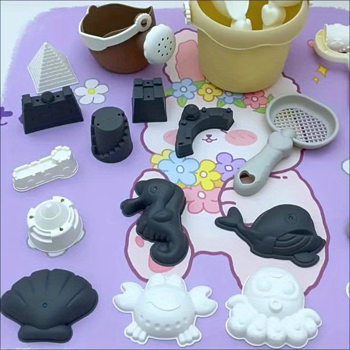 30pc Beach & Snow Toy Set for Creative Sand and Snow Activities