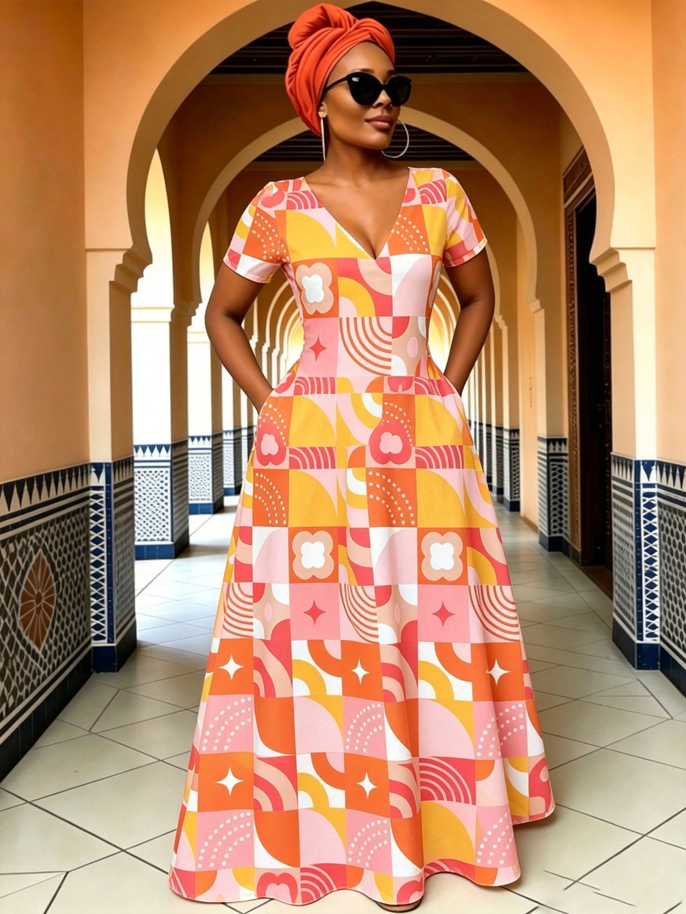 african party dresses sold on Temu United States