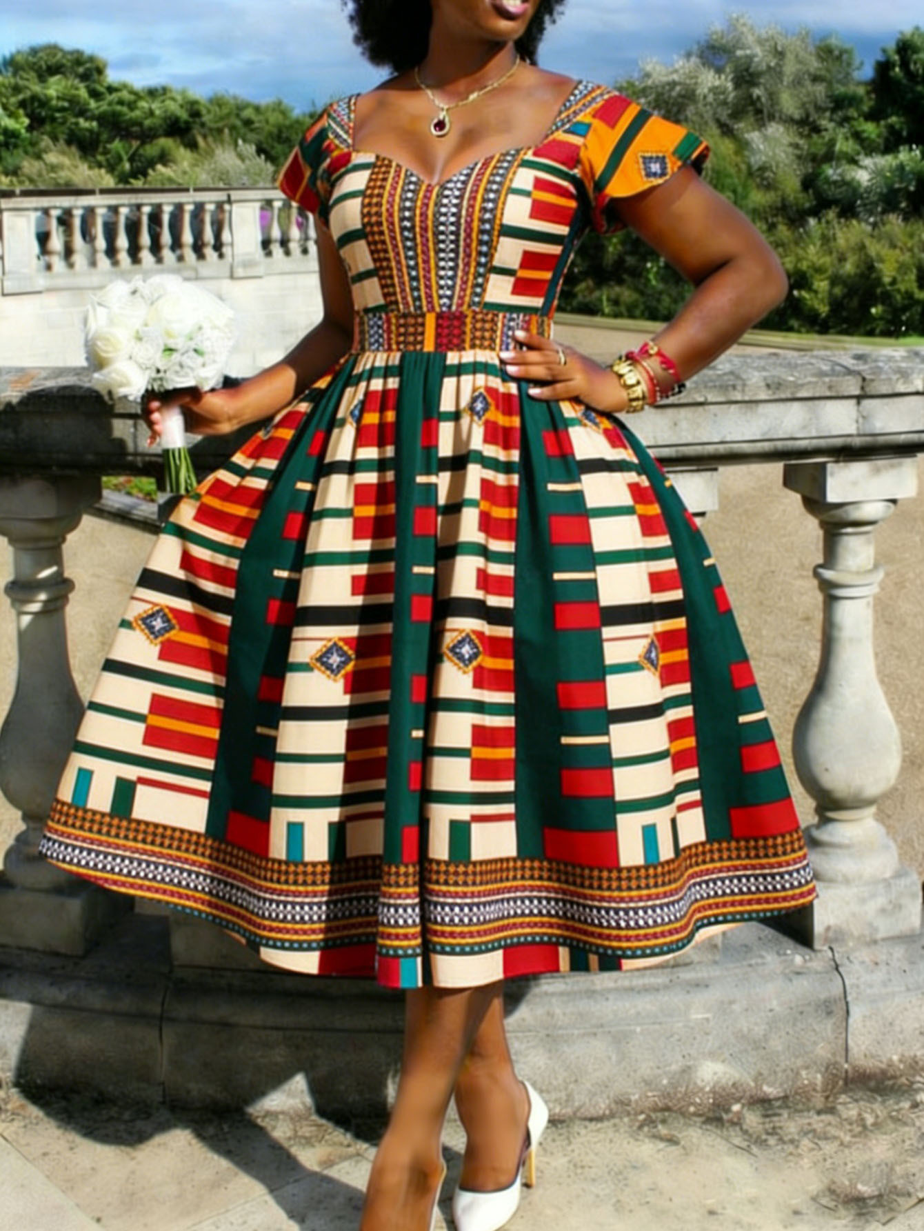 african dresses women wedding sold on Temu United States
