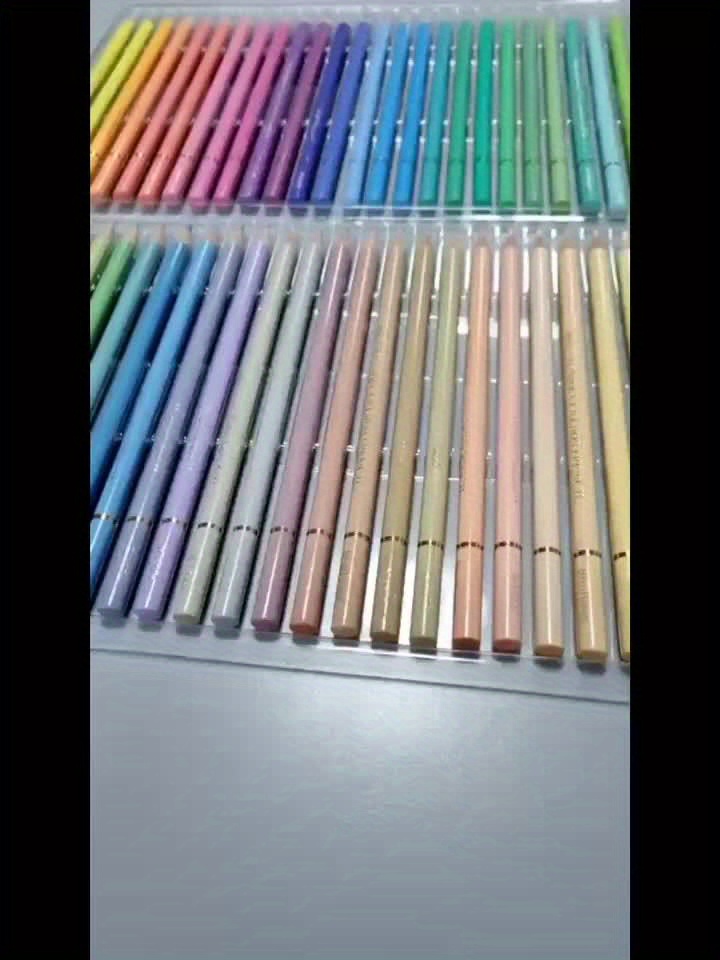 50/72 Macaron Colors And 80 Light colored Pencils For - Temu