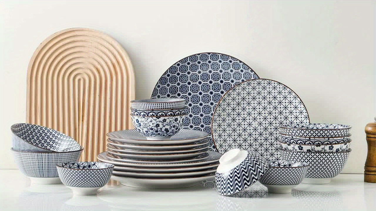 Tableware Coastal Themed Dinnerware Sets Melamine Dinnerware