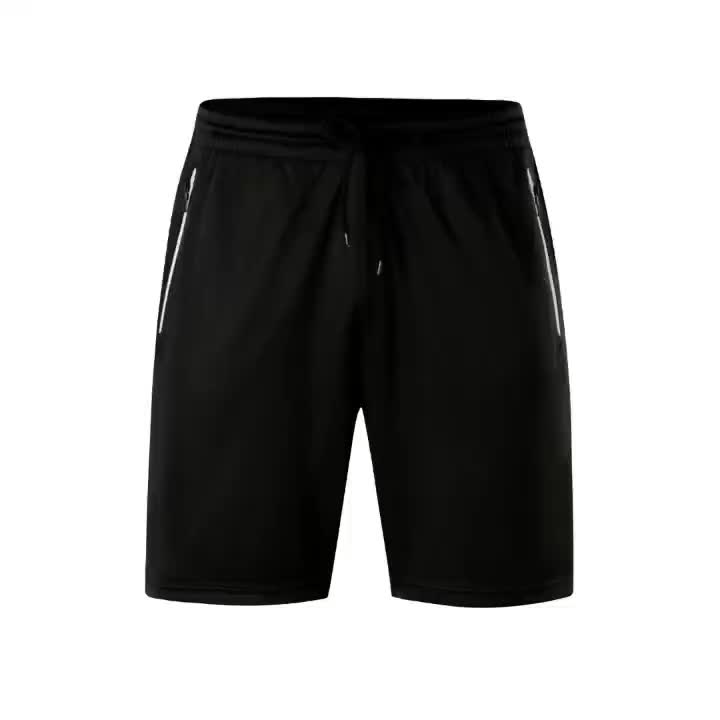 Shorts Secado Rápido Hombres Bolsillo Cremallera Pantalones - Temu